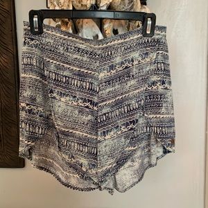 Blue Tropical Shorts